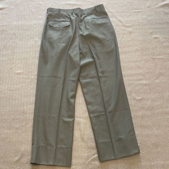 Vintage Pierre Balmain Dress Pleated Pants - Picture 7 of 7